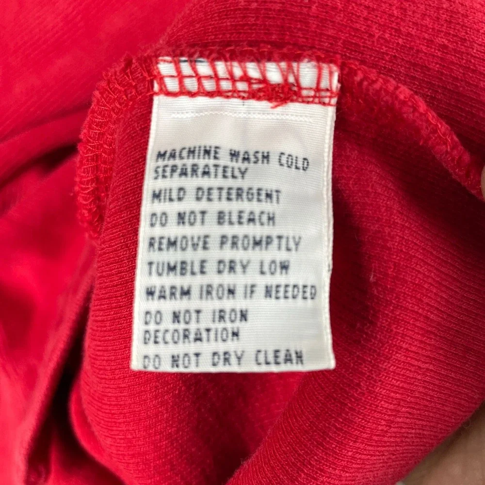 Vintage Polo Ralph Lauren Sweater XXL Red Quarter Zip Pony Cotton Pullover Prepp